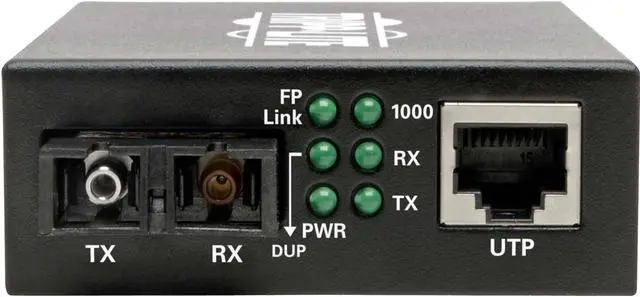 Alt view image 2 of 10 - Tripp Lite N785-INT-SC-SM Transceiver/Media Converter