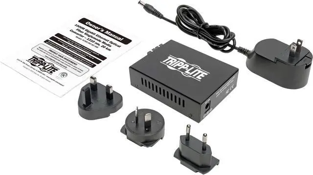 Alt view image 3 of 10 - Tripp Lite N785-INT-SC-SM Transceiver/Media Converter