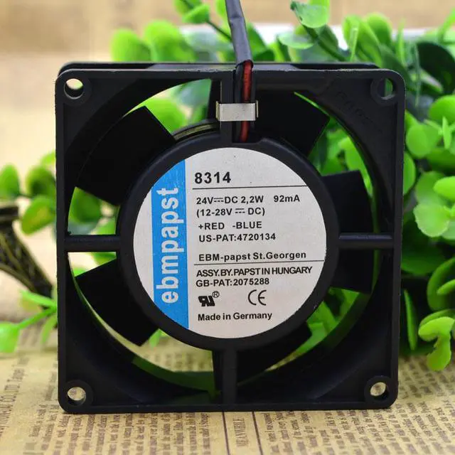 Alt view image 3 of 4 - For ebmpapst MULTIFAN 8314 DC24V 6.0W Inverter Double Ball Fan