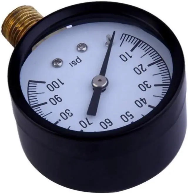 Alt view image 4 of 4 - 0-100 PSI 1/4" Well Pump Water Pressure Gauge TS50-100PSI