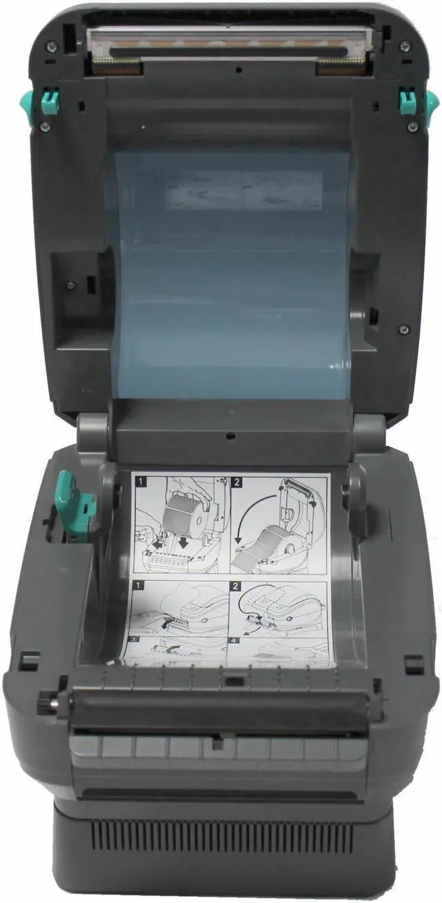 Alt view image 3 of 3 - Zebra ZP450 ZP450-0101-0000 Direct Thermal Barcode Label Printer Serial USB 200DPI