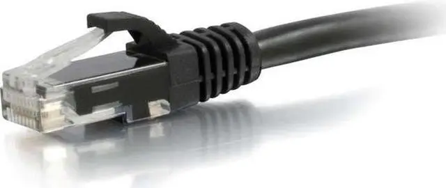 Alt view image 2 of 10 - C2G 00723 C2G 1FT CAT6A SNAGLESS UNSHIELDED (UTP) NETWORK PATCH ETHERNET CABLE - BLACK - 1