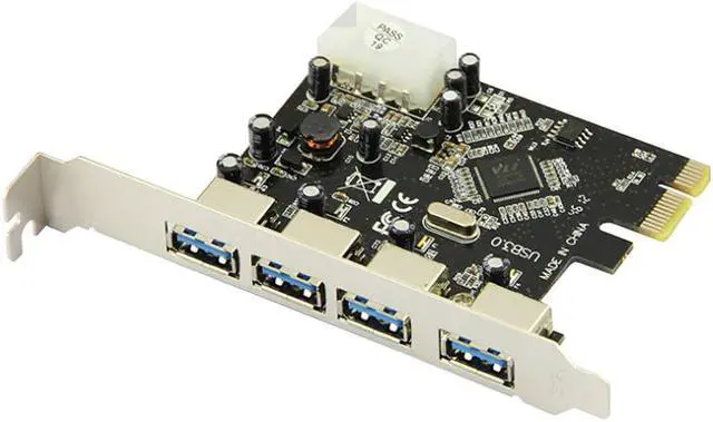 Main image of PROMOTION FAST USB 3.0 PCI E PCIE 4 PORTS Express Expansion Card Adapter