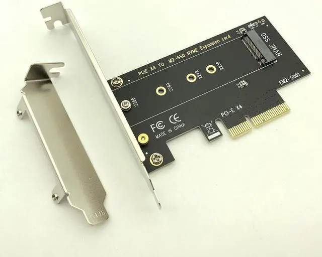 Alt view image 6 of 6 - PCIE to M2 Adapter M.2 PCI Express Raiser NVME SSD M2 PCIE Adapter SSD M2 Riser Card PCIE3.0 X4 for Mac Pro