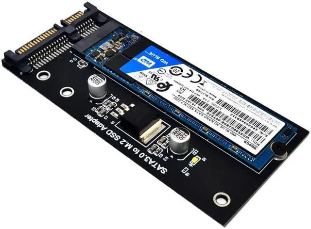 Alt view image 5 of 6 - M2 NGFF ssd SATA3 SSDs Turn Sata Adapter Expansion Card Adapter SATA to NGFF High capacity High power Connectors for Computer PC