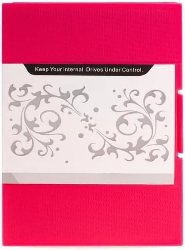Alt view image 4 of 4 - NEON Hard Protective Storage Case for 3.5" Hard Drives and SSDs. Red Model HDD-CASE-3-RED