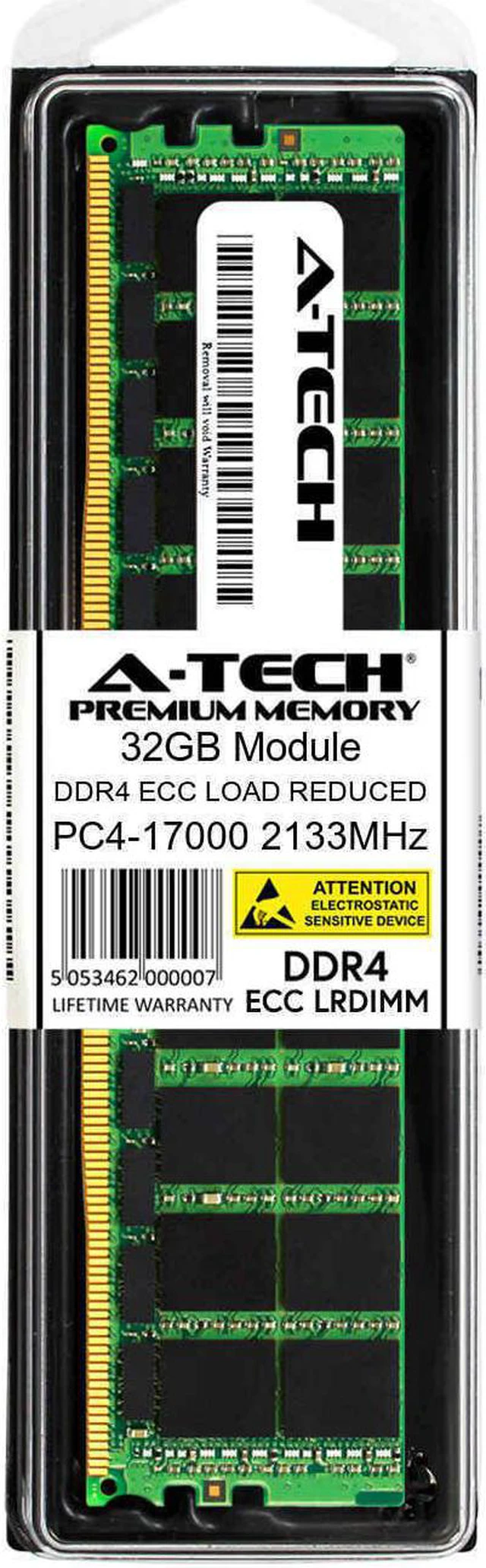 Alt view image 2 of 2 - 32GB DDR4 PC4-17000 LRDIMM Replacement for Samsung M386A4G40DM0-CPB0Q Memory RAM