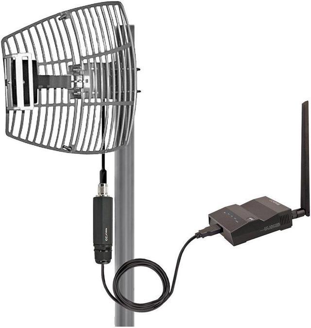 Vector Extended Long Range WiFi System – Repeats to All WiFi Devices at a Distant Location GHz Wireless Routers Newegg.com