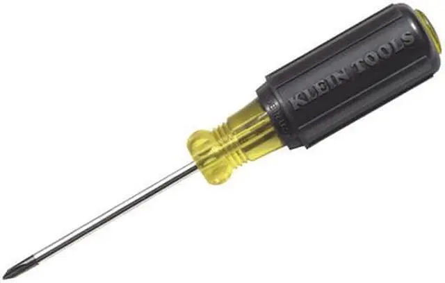 Alt view image 2 of 14 - Klein Tools No. 1 Profilated Philips Tip X 3in. Round Shank Screwdriver  603-3