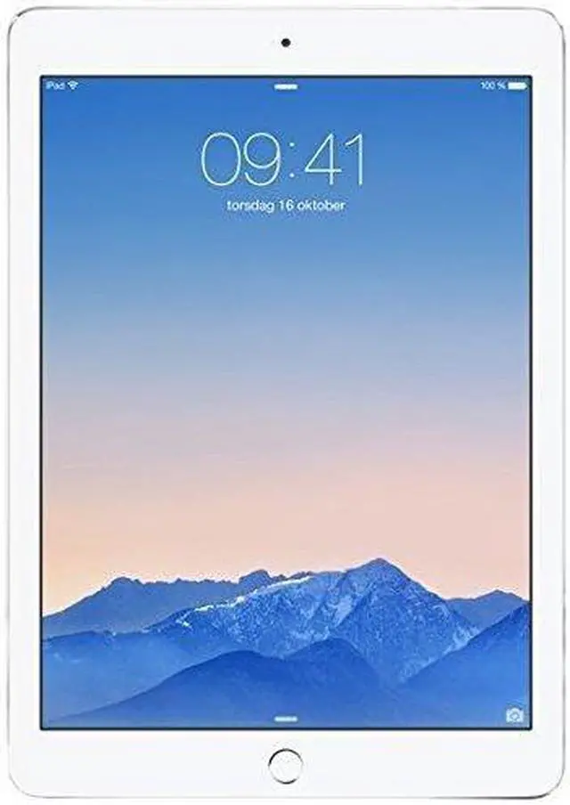 Alt view image 4 of 9 - Apple iPad Air 2 WiFi+Cellular (MH2N2LL/A) 64GB White/Silver