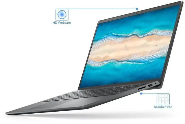 Alt view image 4 of 7 - Dell Inspiron 3511 Laptop, 15.6" FHD Display, Intel Core i5-1035G1 Upto 4.2GHz, 16GB RAM, 512GB NVMe SSD, HDMI, Card Reader, Wi-Fi, Bluetooth, Windows 11 Home