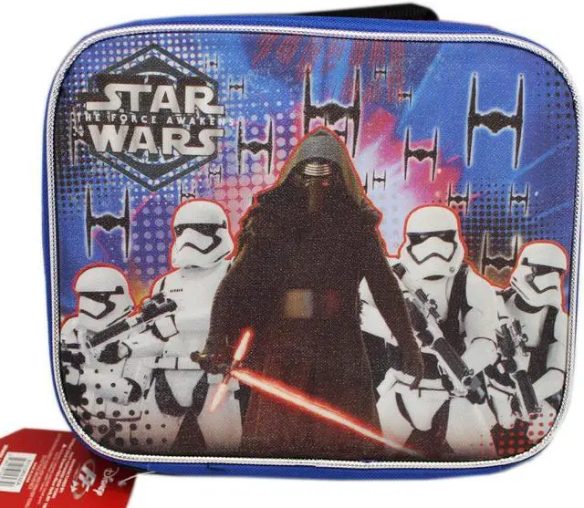 Main image of Star Wars - Kylo Ren and Stormtroopers Childrens Kids Boys Girls Insulated Lunch Pack School Lunch Box Picnic Bag