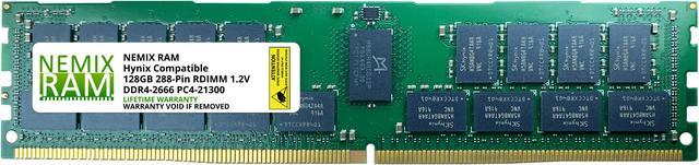HMABAGR7A4R4N-VN Hynix Replacement 128GB DDR4-2666 PC4-21300 ECC Registered  Memory by NEMIX RAM