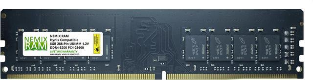 HMA81GU6CJR8N-XN Hynix Replacement 8GB DDR4-3200 PC4-25600 Non-ECC  Unbuffered Memory by NEMIX RAM
