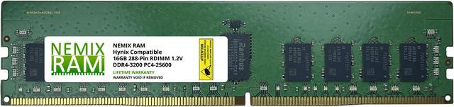 HMA82GR7CJR4N-XN Hynix Replacement 16GB DDR4-3200 PC4-25600 ECC Registered  Memory by NEMIX RAM