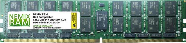 SNP4JMGMDG/64G A9816030 64GB for DELL PowerEdge R540 by Nemix Ram