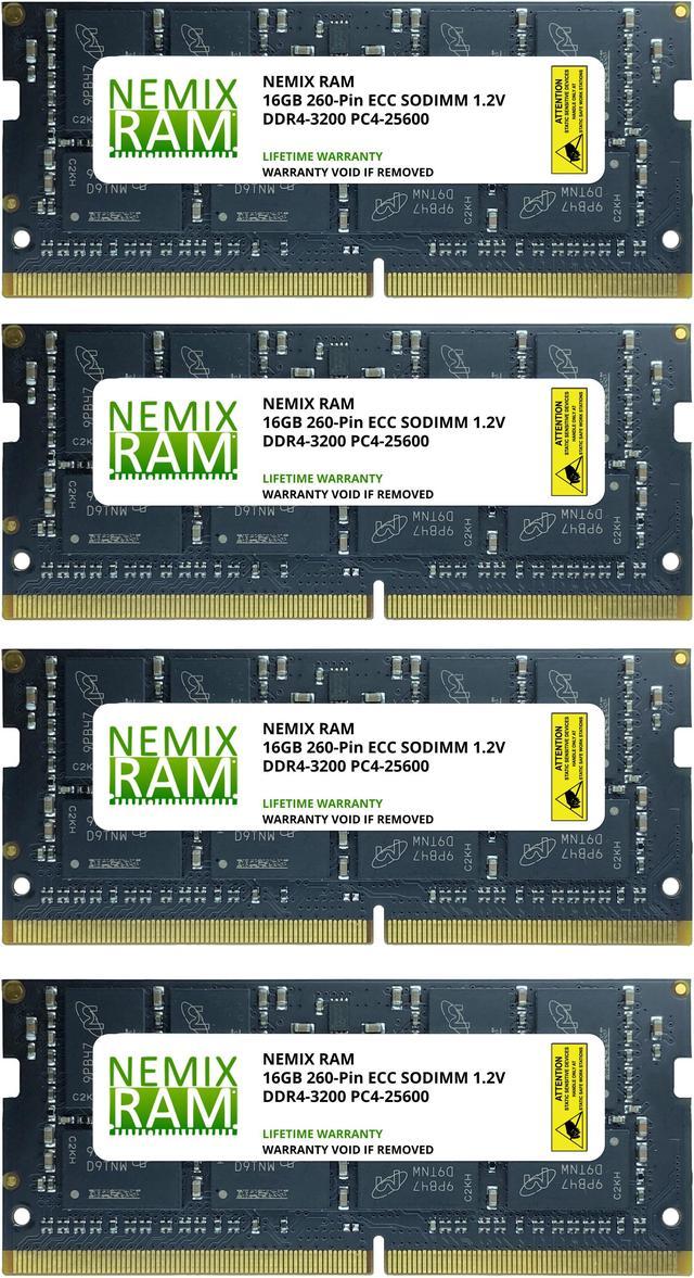 16GB DDR4-3200 PC4-25600 SO-DIMM Laptop Memory by NEMIX RAM