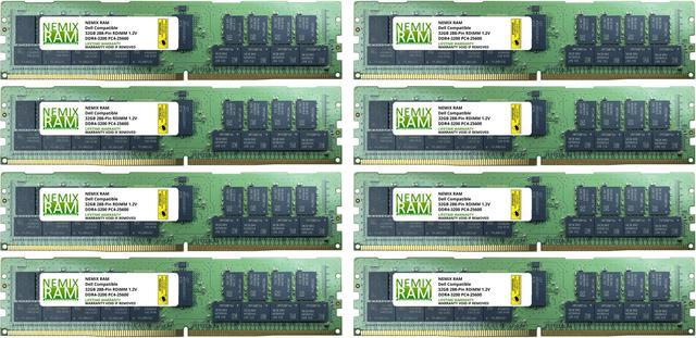 NEMIX RAM 256GB Kit (8 x 32GB) DDR4-3200 PC4-25600 Replacement for DELL  SNPHTPJ7C/32G AB614353