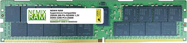 NEMIX RAM MEM-DR425MI-ER32 256GB Replacement Memory for Supermicro