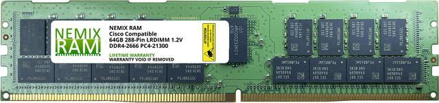 HX-ML-X64G4RS-H 64GB for CISCO HyperFlex HX-E-220M5SX by Nemix Ram