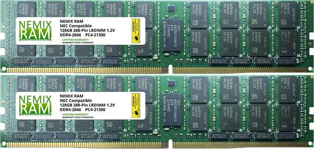 NEMIX RAM NE3302-H105F for NEC Express5800/A2040e 256GB (2x128GB) LRDIMM  Memory