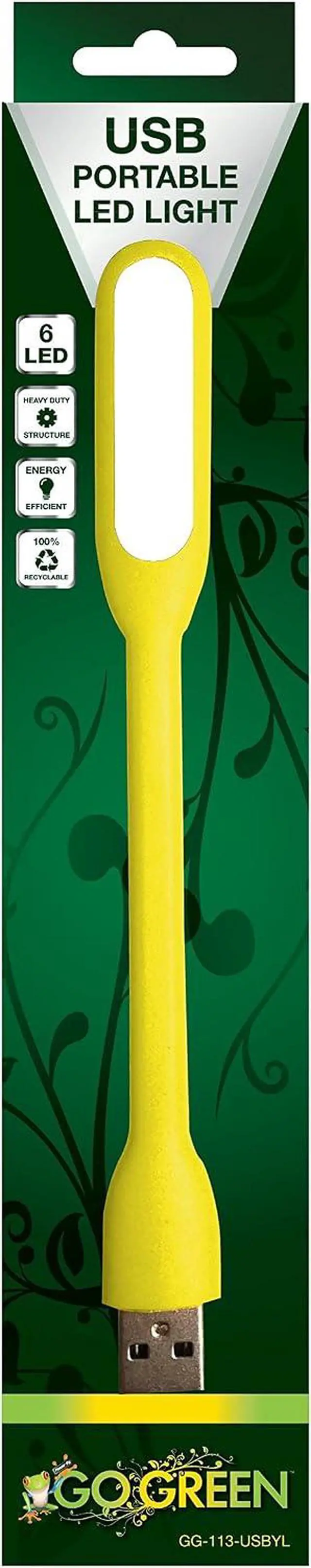 Alt view image 3 of 7 - Go Green Power GG-113-USBYL 6 LED USB Light, 6, Yellow