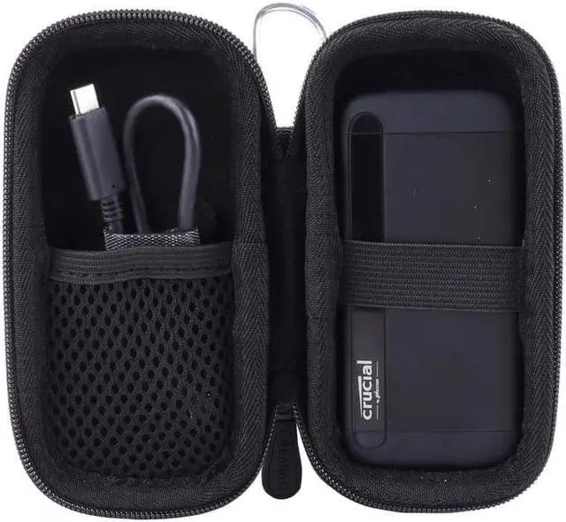 Main image of Hard Carrying Case Case Compatible for Crucial 1TB/500GB X8 Portable SSD (Storage)