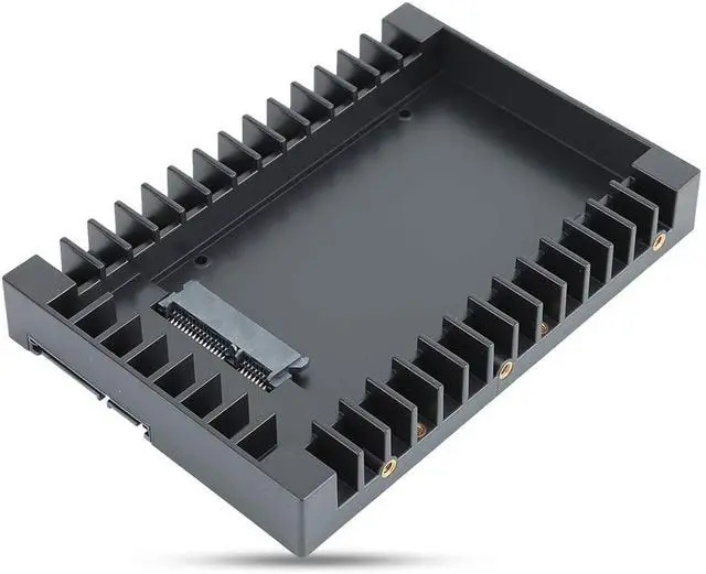 Main image of Esenlong 2.5 SSD SATA to 3.5 Hard Drive Adapter Internal Drive Bay Converter Mounting Bracket Caddy Tray for 7/9.5/12.5mm 2.5 inch HDD/SSD with SATA III Interface