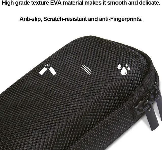 Alt view image 5 of 7 - Durable MP3 Player Case Hootek USB Flash Drive Case Bag Wallet 2Pack EVA Shockproof Hard Carrying Travel Case Bag SD Memory Cards Cable Organizer for Headset USB Cable and Electronic Accessories