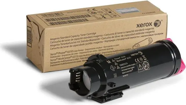 Main image of Xerox Phaser 6510/Workcentre 6515 Magenta Standard Capacity Toner Cartridge (1,000 Pages) - 106R03474