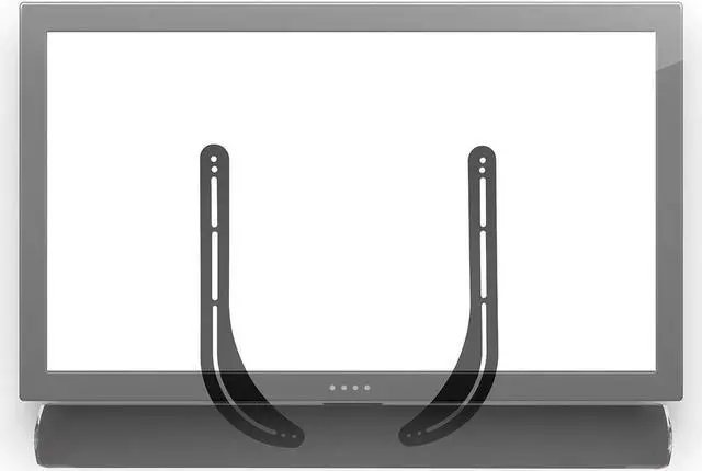 Alt view image 3 of 6 - Mount-It! Soundbar TV Mount, Universal Sound Bar Bracket for TVs 32 to 70 Inches, Compatible with Samsung, Sony, Vizio, LG, and More, Fits Above or Below TV, Heavy-Duty Steel, 33 Lbs Capacity, Black