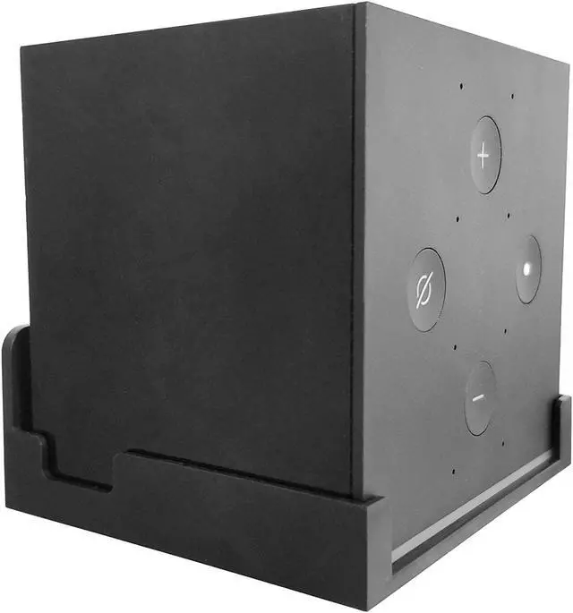 Main image of Dot Genie Easy Hanging Fire TV Cube Wall Mount (Fits 1st & 2nd Gen and New 3rd Gen Fire TV Cube) | Updated for More Support | Totally Hides Cords | Improves Visibility | Quick Install