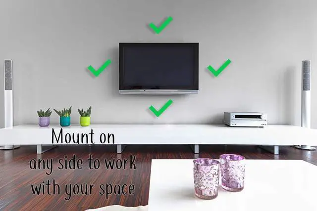 Alt view image 4 of 7 - Dot Genie Easy Hanging Fire TV Cube Wall Mount (Fits 1st & 2nd Gen and New 3rd Gen Fire TV Cube) | Updated for More Support | Totally Hides Cords | Improves Visibility | Quick Install