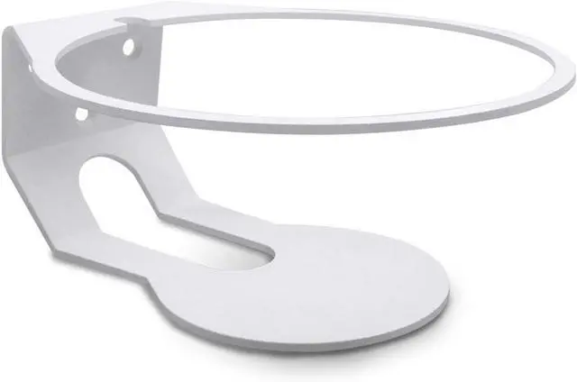 Alt view image 3 of 6 - ALLICAVER Wall Mount Compatible Apple HomePod, Speaker Mount for Homepod 2, Sturdy Metal Made Mount Stand Holder Compatible Apple HomePod, White