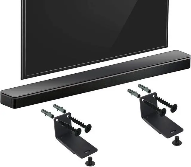 Alt view image 2 of 5 - Adjustable Wall Bracket Speaker Mount for WB-300 Sound Touch 300 Soundbar Soundbar 500 Soundbar 700 Speaker (Black)