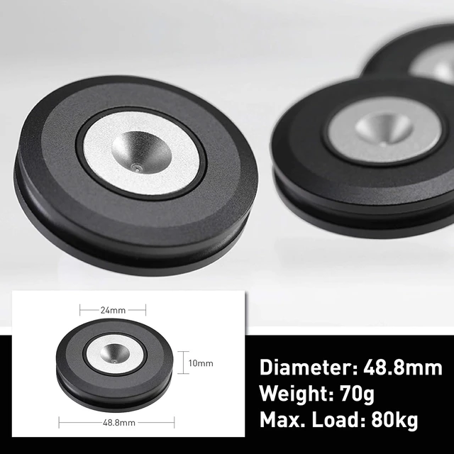 Alt view image 2 of 3 - X-Pad III Speaker Isolation Pad Levitation Damper, Spike Pads, Stand Foot & Shock Base Isolation Feet
