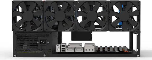Alt view image 7 of 7 - Azusumi Graphics Card Holder,Motherboard Bracket,Durable Open Mining Rig Frame Case