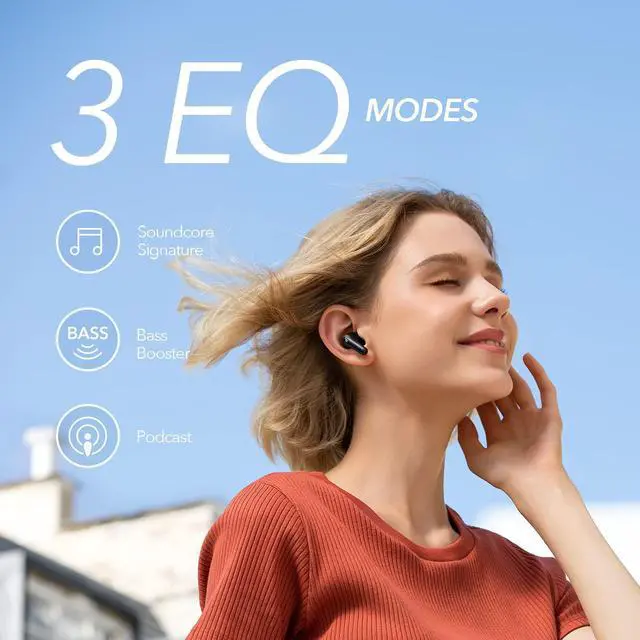 Alt view image 3 of 7 - by  Life P2 Mini True Wireless Earbuds Bluetooth 5.2 10mm Drivers for Big Bass Custom EQ 32H Playtime Fast Charging Comfortable Tiny Size for Daily Use Commute Work
