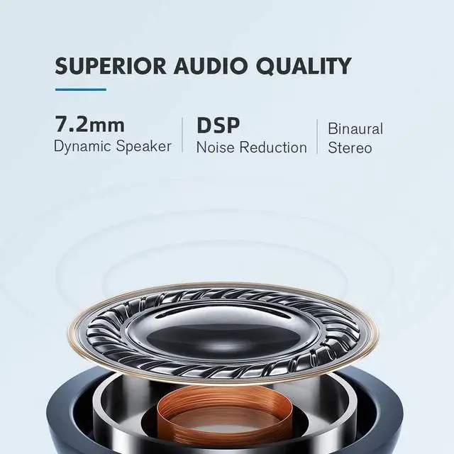 Alt view image 4 of 5 - Saikang Haylou GT1 TWS Fingerprint Touch Bluetooth Earphones, HD Stereo Wireless Headphones,Noise Cancelling Gaming Headset