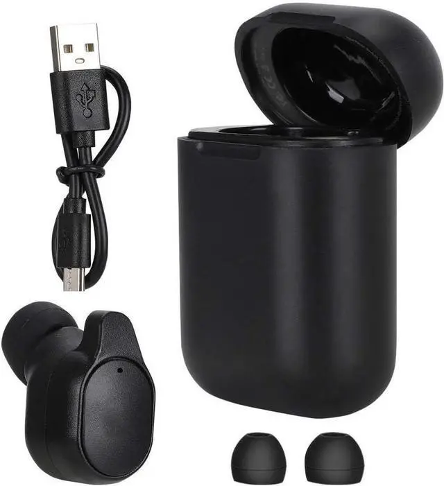 Main image of PUSOKEI Bluetooth5.0 Headset, Single Ear Smart Language Translator Device with Charging Box, More Than 33 Languages Intelligent Translator for Travel/Business