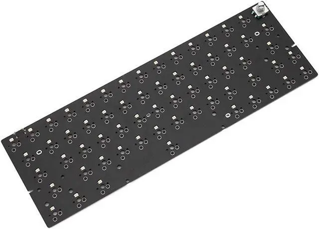 Alt view image 3 of 7 - KPREPUBLIC bm60ec bm60 EC RGB 60% gh60 hot swappable Custom Mechanical Keyboard PCB Programmed qmk VIA RGB Switch Type c Rotary Knob (BM60 EC PCB Only x1)