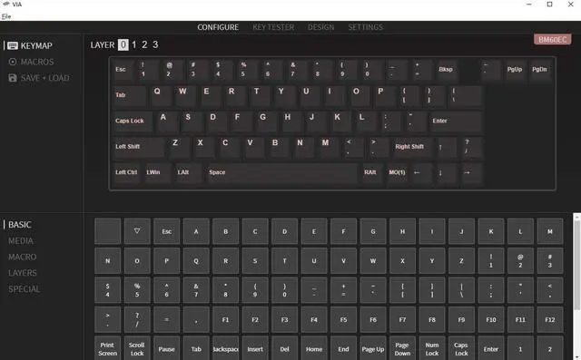 Alt view image 6 of 7 - KPREPUBLIC bm60ec bm60 EC RGB 60% gh60 hot swappable Custom Mechanical Keyboard PCB Programmed qmk VIA RGB Switch Type c Rotary Knob (BM60 EC PCB Only x1)