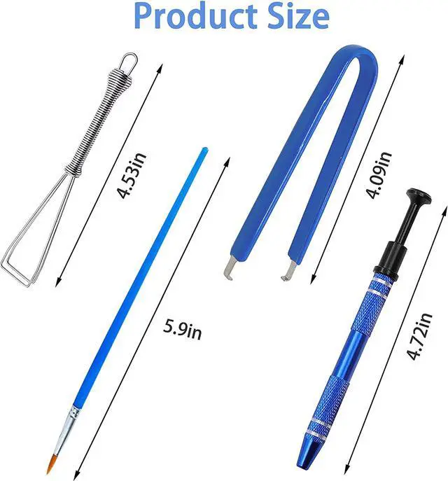 Alt view image 2 of 7 - Keyboard Lube Switch Puller Kits,4 Pieces Key Cap Puller,Mechanical Keyboard Key Switch Stem Holder,Keyboard Lube Kit , for Custom Keyboard, Disassembly of Electronic Component