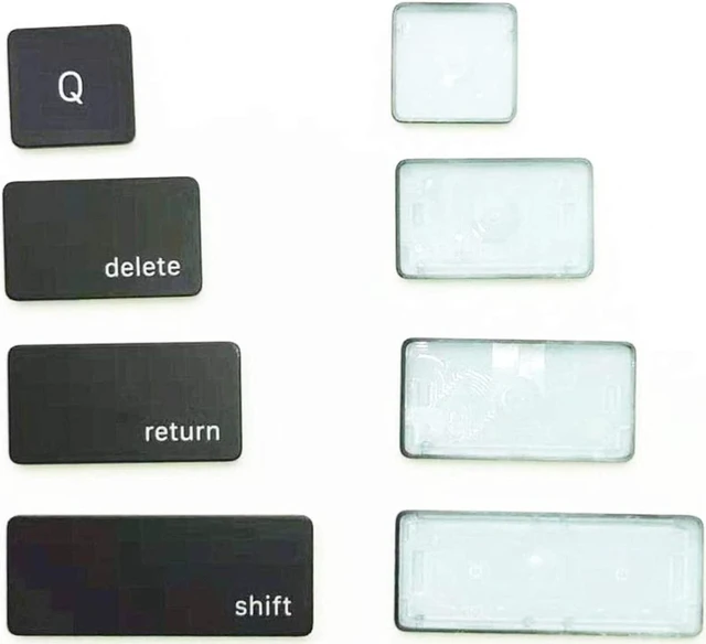 Alt view image 3 of 3 - Willhom Keyboard Key Caps, Keycap Full Set of US Replacement for MacBook Pro Retina 16" 2019 (A2141),13" 2020 (A2289, A2251)