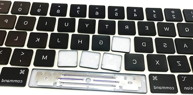 Alt view image 2 of 3 - Willhom Keyboard Key Caps, Keycap Full Set of US Replacement for MacBook Pro Retina 16" 2019 (A2141),13" 2020 (A2289, A2251)