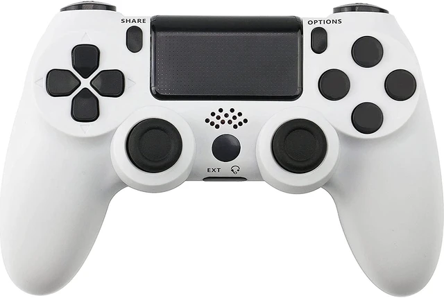 Main image of Lyyes PS4 Wireless Controller with Vibration 6-axis Controller for Playstation 4(White)
