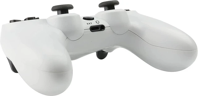 Alt view image 5 of 7 - Lyyes PS4 Wireless Controller with Vibration 6-axis Controller for Playstation 4(White)