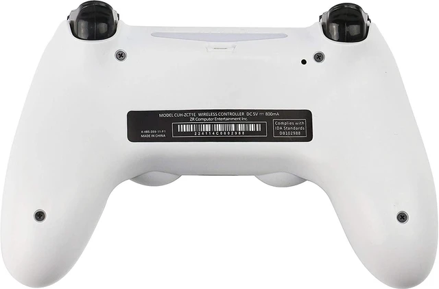 Alt view image 6 of 7 - Lyyes PS4 Wireless Controller with Vibration 6-axis Controller for Playstation 4(White)