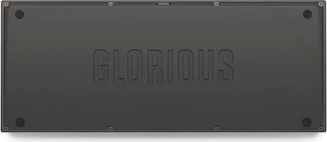 Alt view image 4 of 7 - Glorious Gaming - GMMK PRO Barebones Keyboard Kit (USA ANSI) Compact 75% Keyboard w/Knob, Black Aluminum, Custom DIY Mechanical Keyboard, TKL, Hotswap, Cherry MX Style, Backlit RGB, USB-C Removable