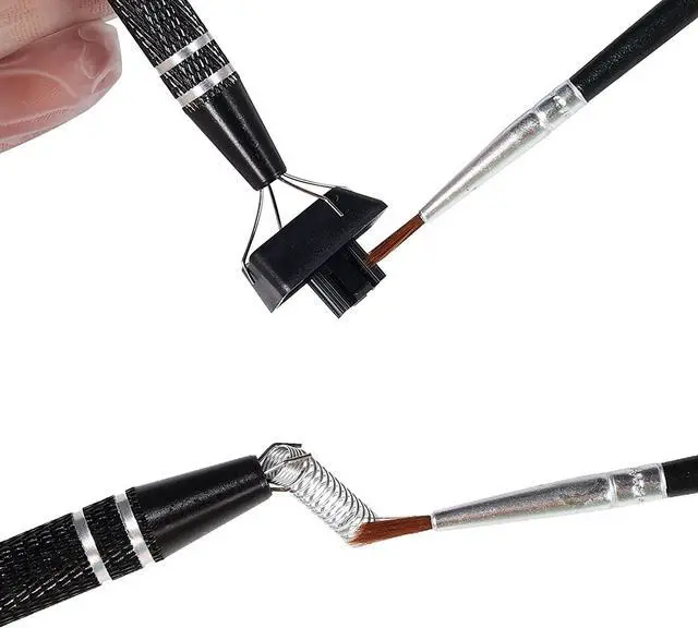 Alt view image 3 of 6 - SAVITA 5 Pcs Mechanical Keyboard Lube Switch Puller Set Kit, Keycap Switch Remover Opener Keyboard Cleaner Tool Including Key Caps Puller, Switch Clamp, Stem Holder, Lube Pens (Black)